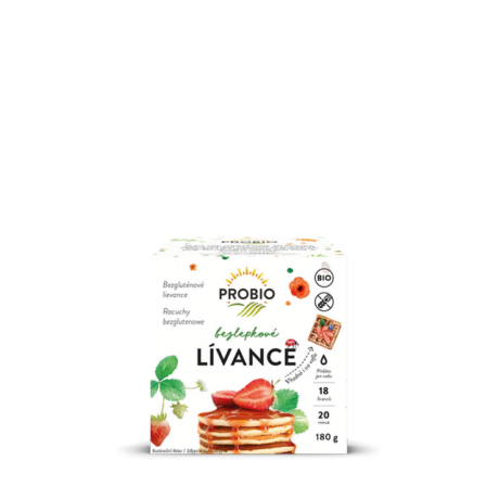 Lívance bezlepkové BIO - 180g